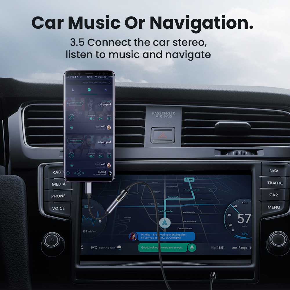 Apple 8 Pin to 3.5mm AUX Cable for iPhone 11/12 Pro - Male Connector - Image 5