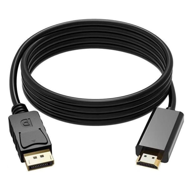 4Kx2K High-Definition DP to HDMI Cable - Perfect for High-Quality Video and Audio Connection