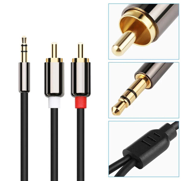 Audio Computer Phone Bundle with Speaker Cable - Enhance Your Sound Experience - Image 5