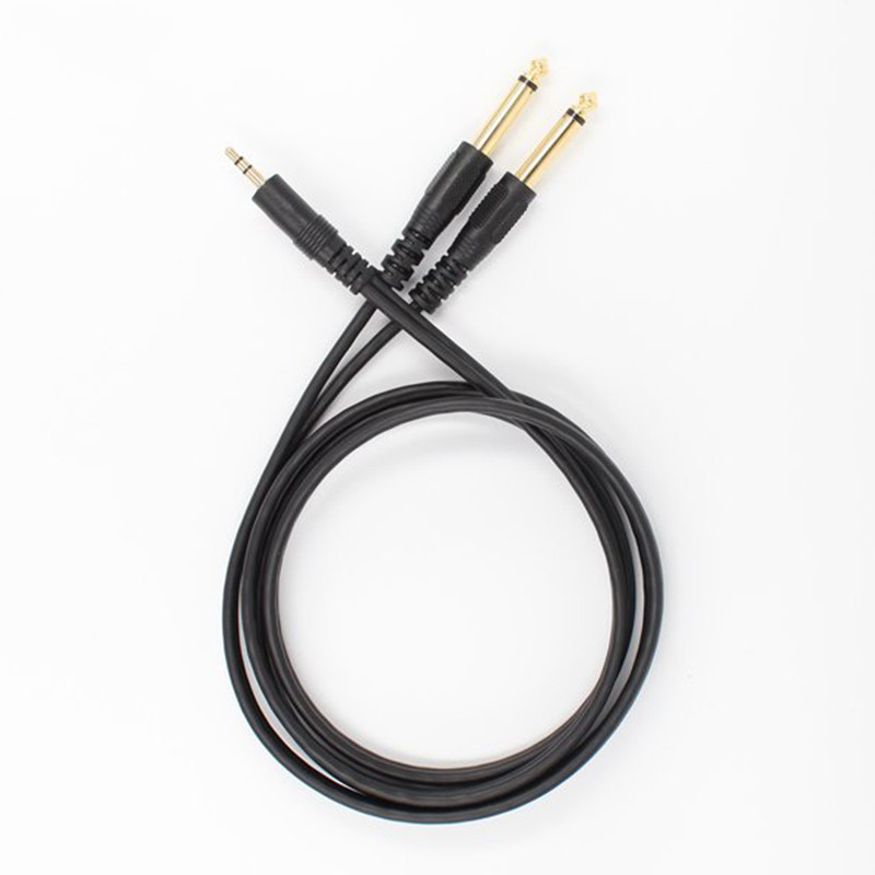 3.5mm to 6.5mm Audio Cable - Male-to-Male; Dual-Core for Computer, Mobile, Mixer, Power Amplifier - Versatile Connection - Image 3
