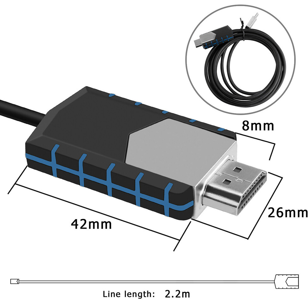4K Type-C to HDMI Cable for Mobile Devices - Same Screen Video Connection - Image 6